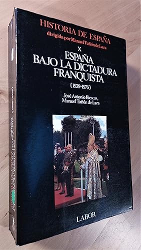 Image du vendeur pour Espaa bajo la dictadura franquista (1939-1975) mis en vente par Llibres Bombeta