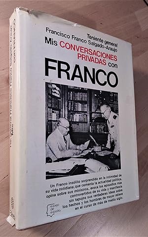 Imagen del vendedor de Mis conversaciones privadas con Franco a la venta por Llibres Bombeta