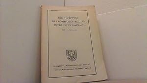 Imagen del vendedor de Die Rezeption des Rmischen Rechts in Frankfurt am Main. a la venta por Antiquariat Uwe Berg