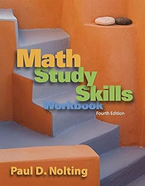 Imagen del vendedor de Math Study Skills Workbook a la venta por Reliant Bookstore
