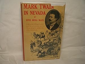 Bild des Verkufers fr Mark Twain in Nevada zum Verkauf von curtis paul books, inc.