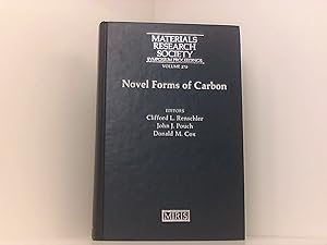 Image du vendeur pour Novel Forms of Carbon: Volume 270 (MRS Proceedings, Band 270) mis en vente par Book Broker