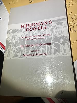 Image du vendeur pour Federman's Travels mis en vente par Bristlecone Books  RMABA