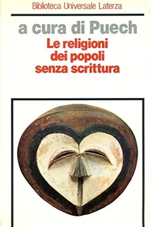 Imagen del vendedor de Le religioni dei popoli senza scrittura. a la venta por FIRENZELIBRI SRL