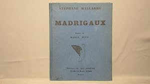 Seller image for Madrigaux. First edition, Paris 1920 limited to 1110 with pochoir plates by Raoul Dufy. for sale by J & J House Booksellers, ABAA