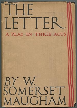 Imagen del vendedor de The Letter. A Play in Three Acts a la venta por Between the Covers-Rare Books, Inc. ABAA