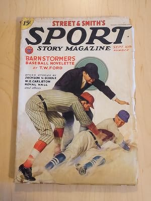 Street & Smith's Sport Story Magazine Pulp September 10, 1934