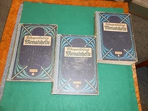 Velhagen Klasings Monatshefte. XXIV. Jahrgang 1909/10. Drei Bände, insgesamt 12 Hefte. Heft 1 vom...