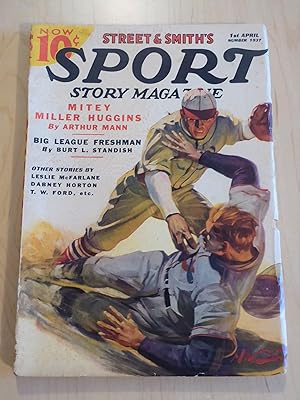 Street & Smith's Sport Story Magazine Pulp April 1, 1937