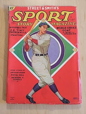 Street & Smith's Sport Story Magazine Pulp October 2, 1935