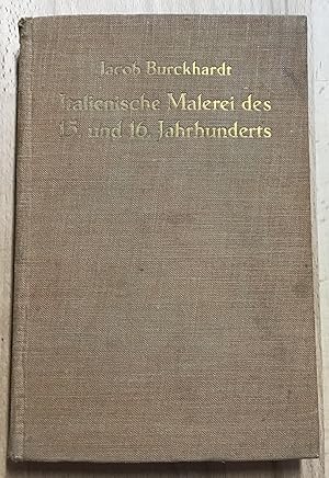 Italienische Malerei des 15. und 16. Jahrhunderts.