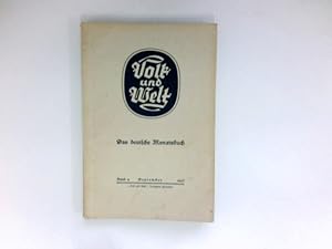 Volk und Welt : Deutschlands Monatsbuch; Band 9, September 1937.