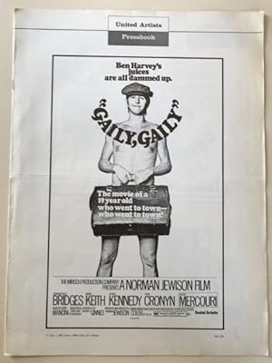 Seller image for Gaily, Gaily Pressbook 1970 Beau Bridges, Brian Keith, George Kennedy for sale by AcornBooksNH