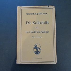 Bild des Verkufers fr Sammlung Gschen - Nr. 708: Keilschrift (Kriegseinband) zum Verkauf von Bookstore-Online