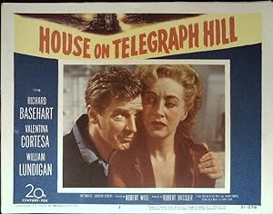 The House on Telegraph Hill Lobby Card #2 1951 Richard Basehart, Valentina Cortesa