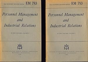 Seller image for Personnel Management and Industrial Relations In two Volumes for sale by avelibro OHG