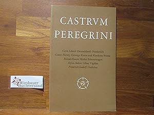 Bild des Verkufers fr Castrvm (Castrum) Peregrini CXLIII - CXLIV (143-144) zum Verkauf von Antiquariat im Kaiserviertel | Wimbauer Buchversand