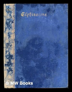 Bild des Verkufers fr Mountstuart Elphinstone / by J.S. Cotton zum Verkauf von MW Books
