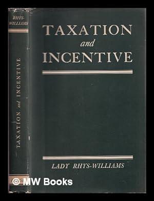 Seller image for Taxation and incentive for sale by MW Books