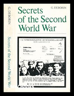 Imagen del vendedor de Secrets of the Second World War / [by] G. Deborin ; [translated from the Russian by Vic Schnelerson] a la venta por MW Books