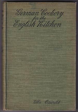 Bild des Verkufers fr German Cookery for the English Kitchen zum Verkauf von Broadwater Books