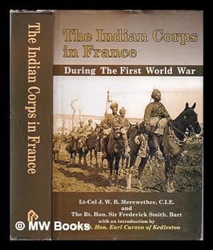 Seller image for The Indian corps in France during First World War for sale by MW Books