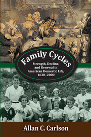 Seller image for Family Cycles: Strength, Decline, and Renewal in American Domestic Life, 1630-2000 for sale by A Campus Store