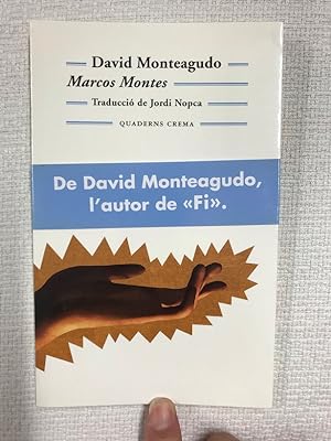 Seller image for Marcos Montes for sale by Campbell Llibres
