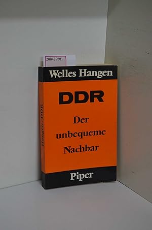 Seller image for DDR : Der unbequeme Nachbar / Welles Hangen. [Aus d. Amerikan. von Helmut Degner] for sale by ralfs-buecherkiste