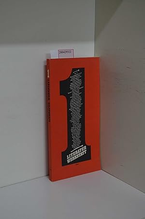 Bild des Verkufers fr Literatur Werkstatt 1 zum Verkauf von ralfs-buecherkiste