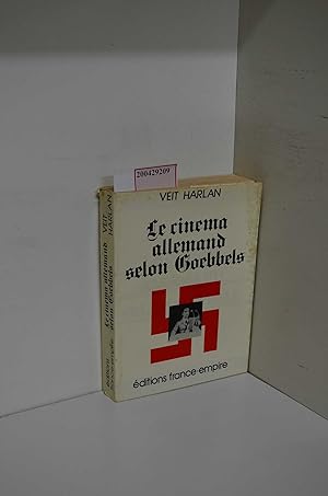 Imagen del vendedor de Souvenirs ou Le cinma allemand selon G bbels / Veit Harlan. Trad. franaise d'Albert Cologny a la venta por ralfs-buecherkiste