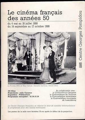 Le cinéma français des années 50