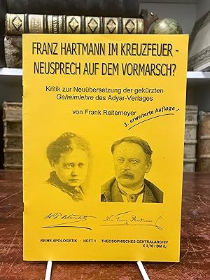 Franz Hartmann im Kreuzfeuer. Neusprech auf dem Vormarsch? Kritik zur Neuübersetzung der gekürzte...
