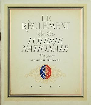 Imagen del vendedor de Le Rglement de la Loterie Nationale a la venta por Bouquinerie L'Ivre Livre
