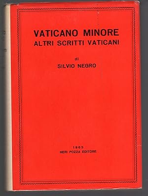 Seller image for Vaticano Minore Altri Scritti Vaticani for sale by MULTI BOOK