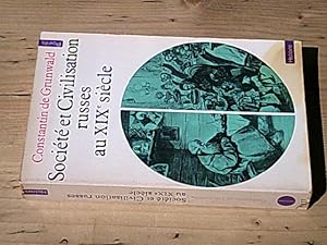 Société et Civilisation russes au XIXe siècle