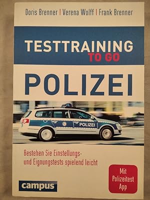 Seller image for Testtraining to go Polizei. for sale by KULTur-Antiquariat