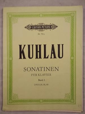 Sonatinen für Klavier Band !: Opus 20, 50, 59.