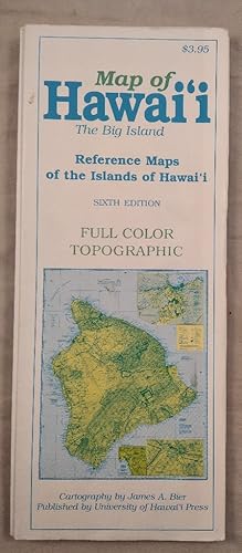 Map of Hawai'i - The Big Island.