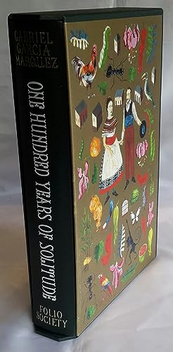 Seller image for One Hundred Years of Solitude. Translated by Gregory Rabassa. Illustrations by Neil Packer. FOLIO SOCIETY EDITION, PRESENTATION COPY WITH SMALL PORTRAIT FROM THE ARTIST. for sale by Addyman Books