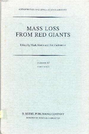 Seller image for Mass loss from red giants Volume 117 proceedings for sale by Le-Livre