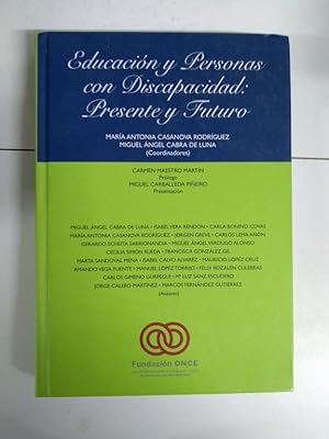 Seller image for Educacin y Personas con Discapacidad: Presente y Futuro for sale by Libros Ambig