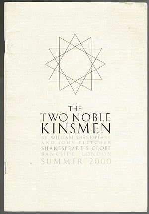 Imagen del vendedor de The Two Noble Kinsmen by William Shakespeare and John Fletcher: Shakespeare's Globe Theatre Programme a la venta por Lazy Letters Books