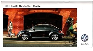 Bild des Verkufers fr VOLKSWAGEN 2013 Beetle Quick-Start Guide zum Verkauf von Once Read Books