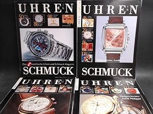 Das österreichische Uhren- und Schmuck-Magazin. 4 Ausgaben zusammen: 1) Uhren Schmuck 3/96: Titel...