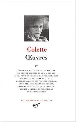 uvres / Colette. 4. OEuvres