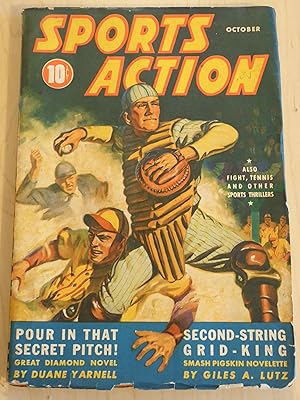 Imagen del vendedor de Sports Action Pulp October 1942 a la venta por Bradley Ross Books