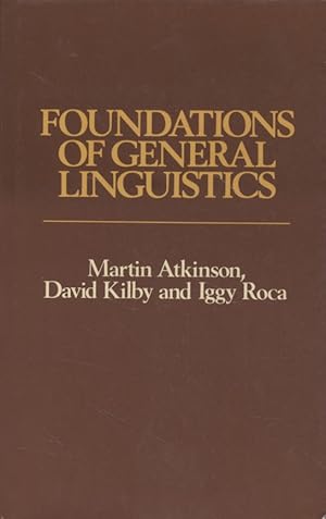 Image du vendeur pour Foundations of General Linguistics. mis en vente par Fundus-Online GbR Borkert Schwarz Zerfa