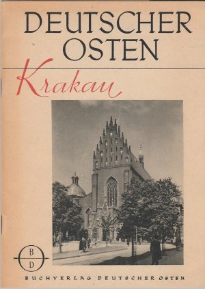 Krakau, ein deutsches Stadtbild