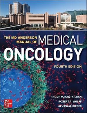 Imagen del vendedor de MD Anderson Manual of Medical Oncology a la venta por GreatBookPricesUK